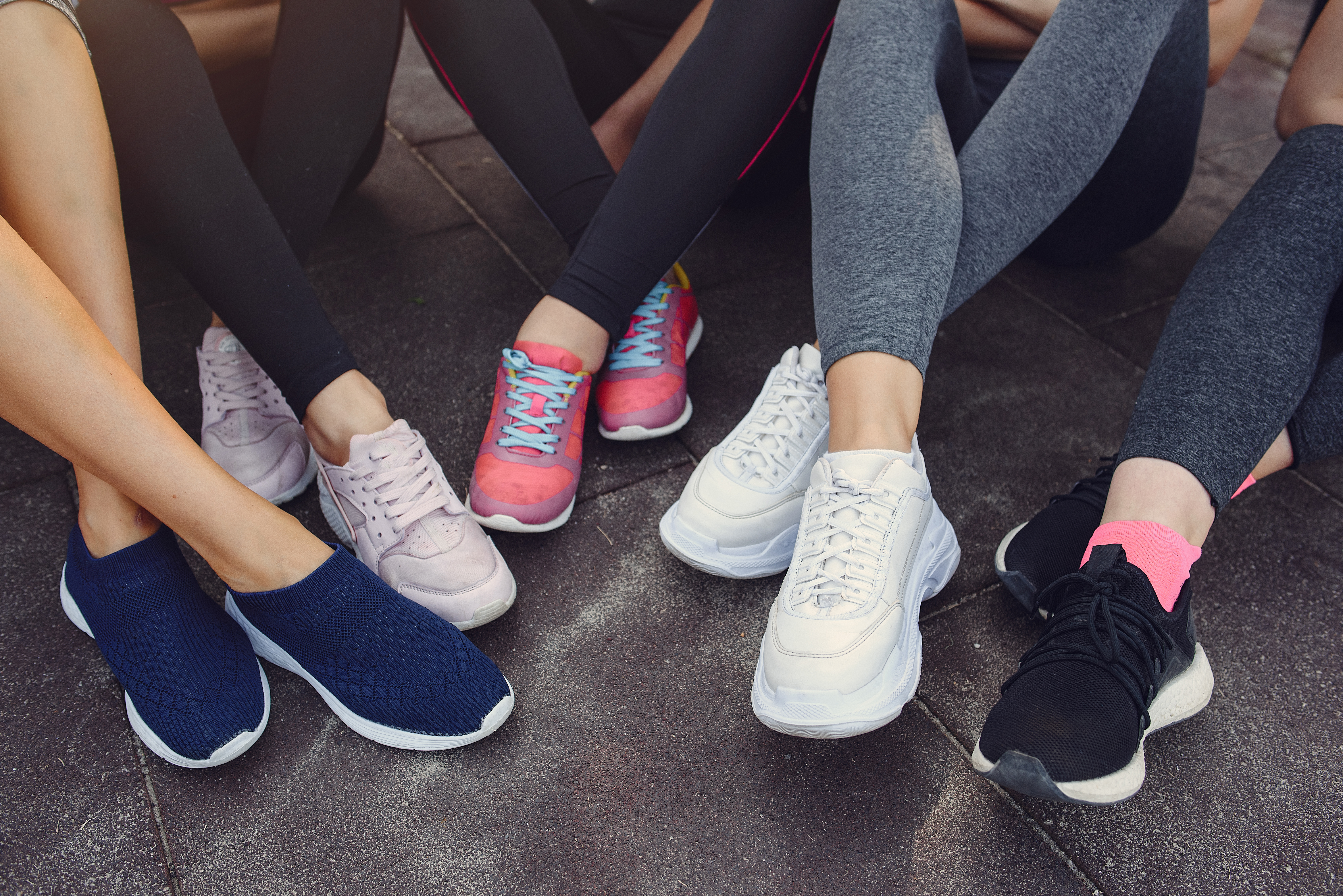 Modelo de zapatillas deportiva